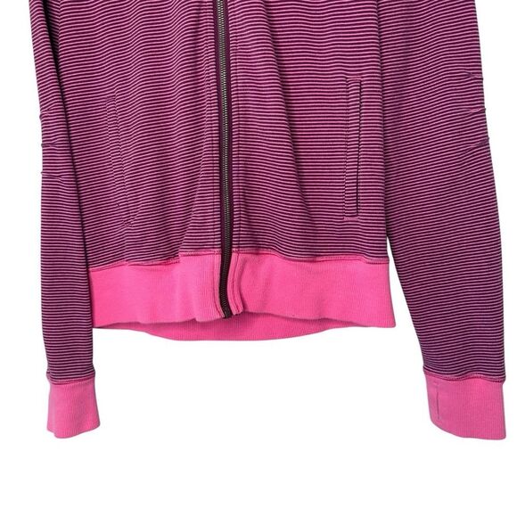 |EUC| LULULEMON Bliss Break Full Zip Striped Hoodie - Picture 3 of 7